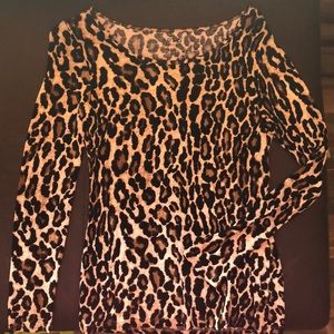 Leopard print long sleeve